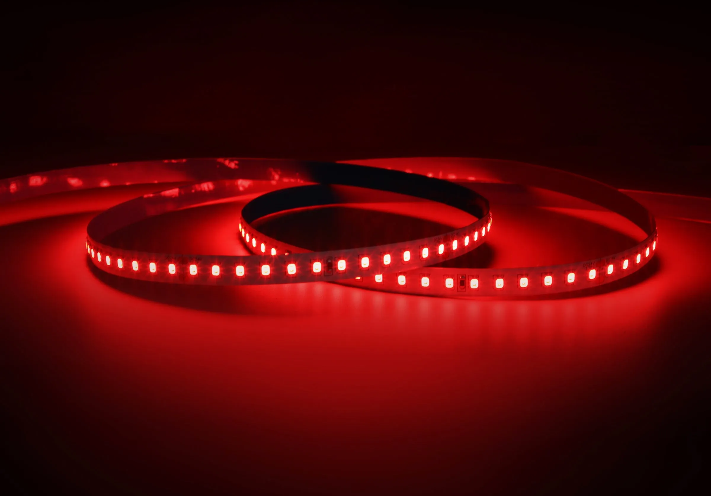 YUJILEDS® Red LED Flexible Strip - 120 LEDs/m - 5m/Reel