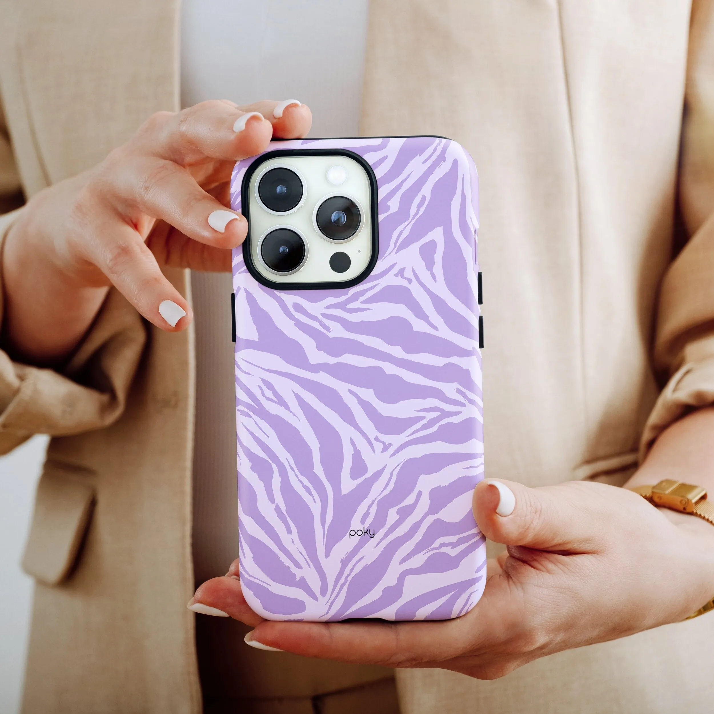 Zebra Royale In Purple